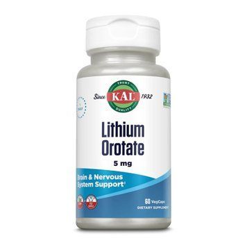 Lithium Orotate 5mg - 60 vcaps 2023-10-3100 фото