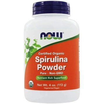 NOW Spirulina Powder Organic, 113 грам CN11668 фото