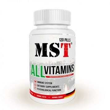 MST Nutrition AllVitamins, 120 таблеток CN7163 фото