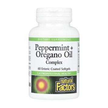 Peppermint+Oregano Oil Complex - 60 softgels 2023-10-5751 фото
