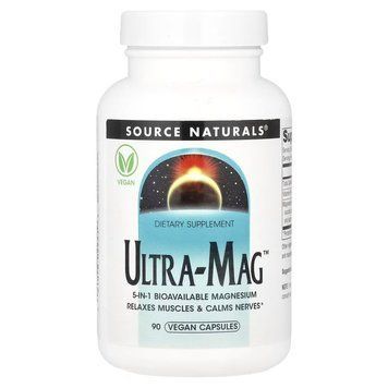 Source Naturals Ultra-Mag, 90 вегакапсул CN16794 фото