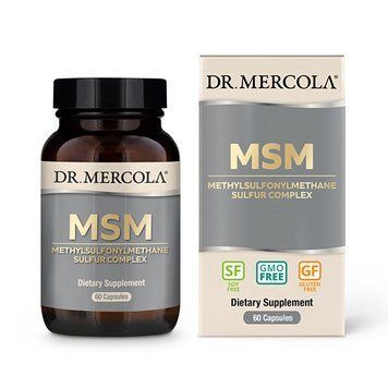 Dr. Mercola MSM, 60 капсул CN9555 фото
