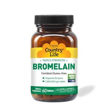 Country Life Bromelain 500 mg, 60 таблеток CN10600 фото