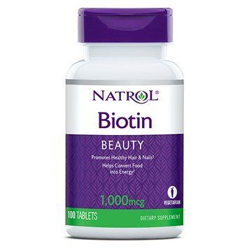 Natrol Biotin 1000 mcg, 100 таблеток CN3554 фото