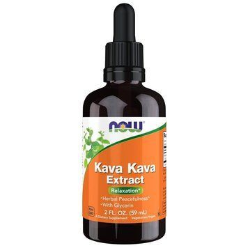 NOW Kava Kava Extract, 59 мл CN20089-1 фото