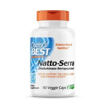 Doctor's Best Natto-Serra, 90 капсул CN7833 фото
