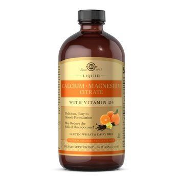 Solgar Calcium Magnesium Citrate with Vitamin D3, 473 мл - Ананас-ваниль CN6055-1 фото