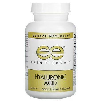 Source Naturals Skin Eternal Hyaluronic Acid, 60 таблеток CN12641 фото