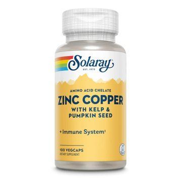 Zinc Copper - 100 vcaps (Повреждена банка) 2023-10-7877 фото