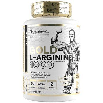 Kevin Levrone Gold Line Gold L-Arginine 1000, 120 таблеток CN9675 фото