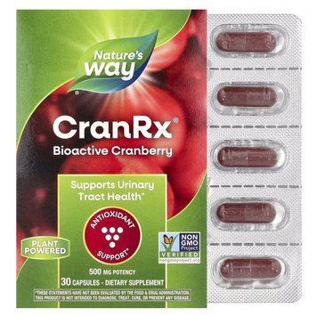 Nature's Way CranRx Bioactive Cranberry 500 mg, 30 капсул CN16361 фото