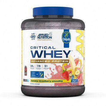 Applied Nutrition Critical Whey, 2 кг - Бананово-клубничный смузи CN6460-23 фото