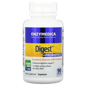 Enzymedica Digest + Probiotics, 90 капсул CN7672 фото