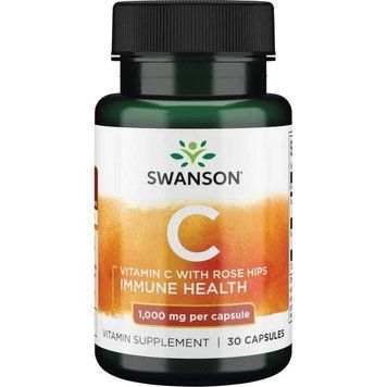 Swanson Vitamin C 1000 mg, 30 капсул CN6665 фото