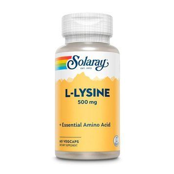 Solaray L-Lysine 500 mg, 60 вегакапсул CN8050 фото