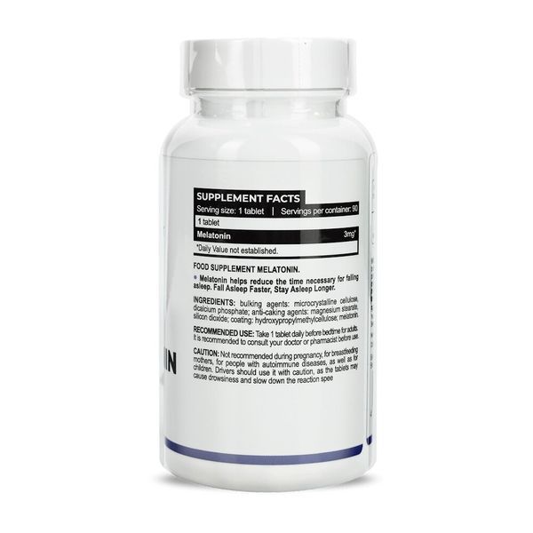Progress Nutrition Melatonin 3 mg, 90 таблеток CN16435 фото