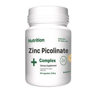EntherMeal Zinc Picolinate Complex+, 60 капсул CN7557 фото