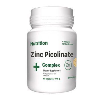 EntherMeal Zinc Picolinate Complex+, 60 капсул CN7557 фото