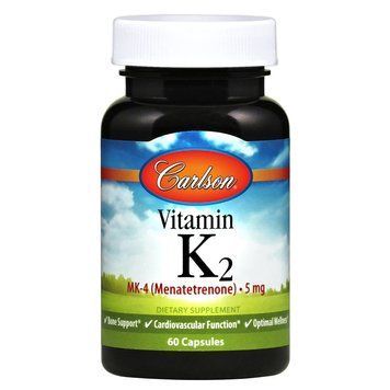 Carlson Labs Vitamin K2, 60 капсул CN5210 фото