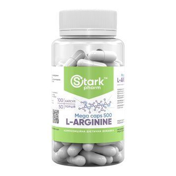 Stark L-Arginine 500mg - 100tabs 100-78-0346945-20 фото
