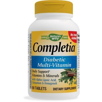 Nature's Way Completia Diabetic, 90 таблеток CN10713 фото