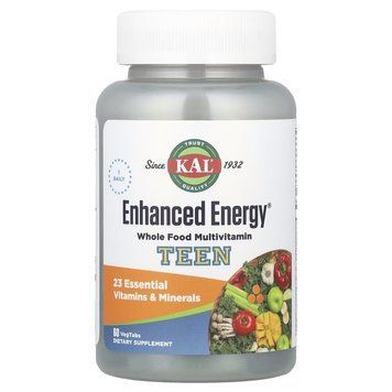 KAL Enhanced Energy Teen, 60 вегатаблеток CN16519 фото