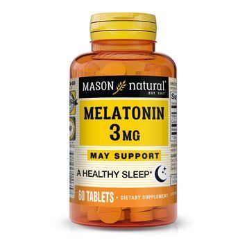 Mason Natural Melatonin 3 mg, 60 таблеток F07A43CC6873 фото