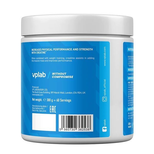 VPLab Pure Creatine, 300 грамм CN6569 фото