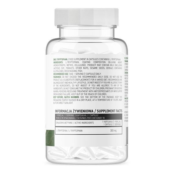 OstroVit Vege Tryptophan, 90 вегакапсул CN6323 фото
