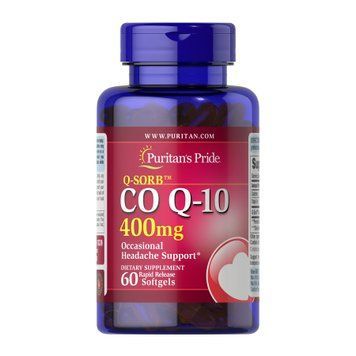Q-SORB&trade; CO Q-10 400 mg - 60 Rapid Release Softgels 2023-10-6441 фото