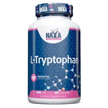 Haya Labs L-Tryptophan 500 mg, 60 капсул CN10202 фото