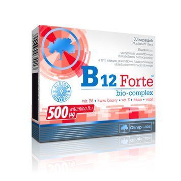 Olimp Sport Nutrition B12 Forte, 30 капсул CN5930 фото