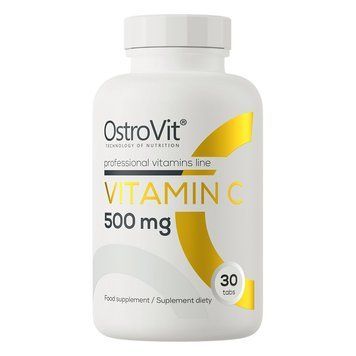 OstroVit Vitamin C 500 mg, 30 таблеток CN20092-1 фото