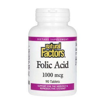 Folic Acid 1mg - 90 tabs 2023-10-5741 фото