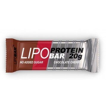 LipoBar Protein Bar, 50 грамм - Шоколад-вишня FEE698FE4B61 фото