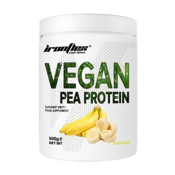 IronFlex Vegan Pea Protein, 500 грам - Банан CN15047-6 фото