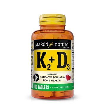 Mason Natural Vitamin K2 100 mcg, 100 таблеток CN11290 фото
