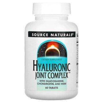 Source Naturals Hyaluronic Joint Complex, 60 таблеток CN13585 фото