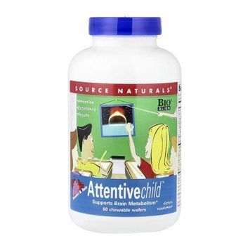 Attentive Child&trade; Fruit - 60 wafer 2023-10-6143 фото