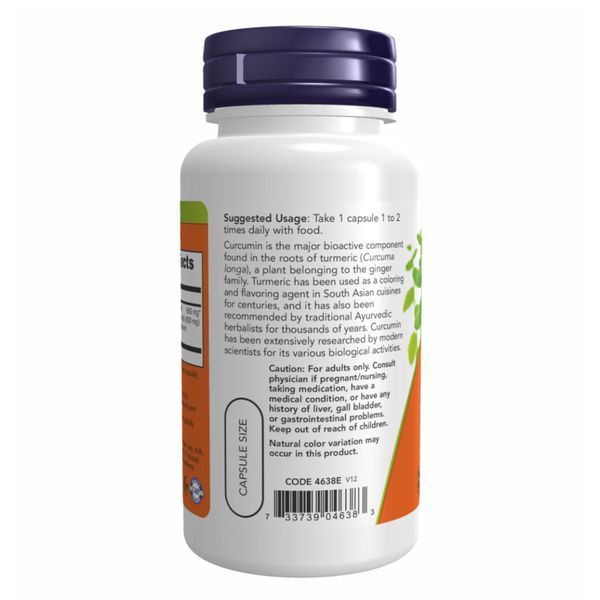 Turmeric Curcumin Extract - 120 vcaps 2022-10-1500 фото