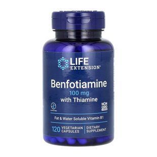 Benfotiamine with Thiamine	100 mg - 120 vcaps 2022-10-1882 фото