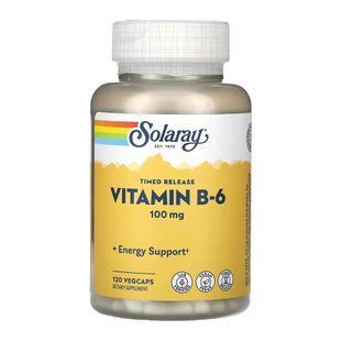 Vitamin B-6 100mg - 120 vcaps 2023-10-6771 фото