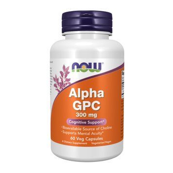 Alpha GPC 300mg - 60 vcaps 2023-10-4507 фото