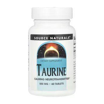 Taurine 500 mg - 60 tabs 2023-10-6145 фото