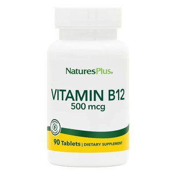 Natures Plus Vitamin B12 500 mcg, 90 таблеток CN11755 фото