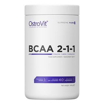OstroVit BCAA 2:1:1, 400 грамм - Без вкуса CN1945-1 фото