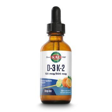 KAL Vitamin D-3 K-2 Drop, 59 мл CN6197 фото