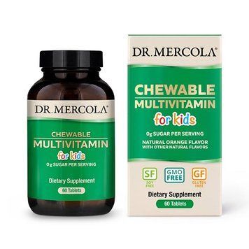 Dr. Mercola Chewable Multivitamin for Kids, 60 таблеток CN7099 фото