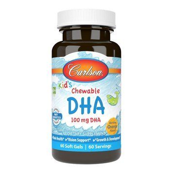 Carlson Labs Kid's Chewable DHA, 60 капсул CN9202 фото