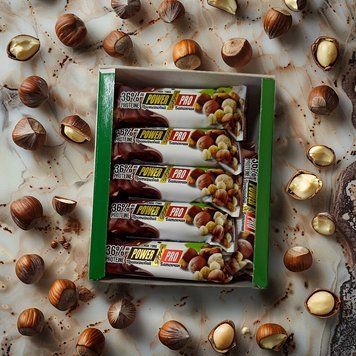 Power Pro Protein Bar 36% with Nut, 20*60 грам - Горіх CN129-2 фото